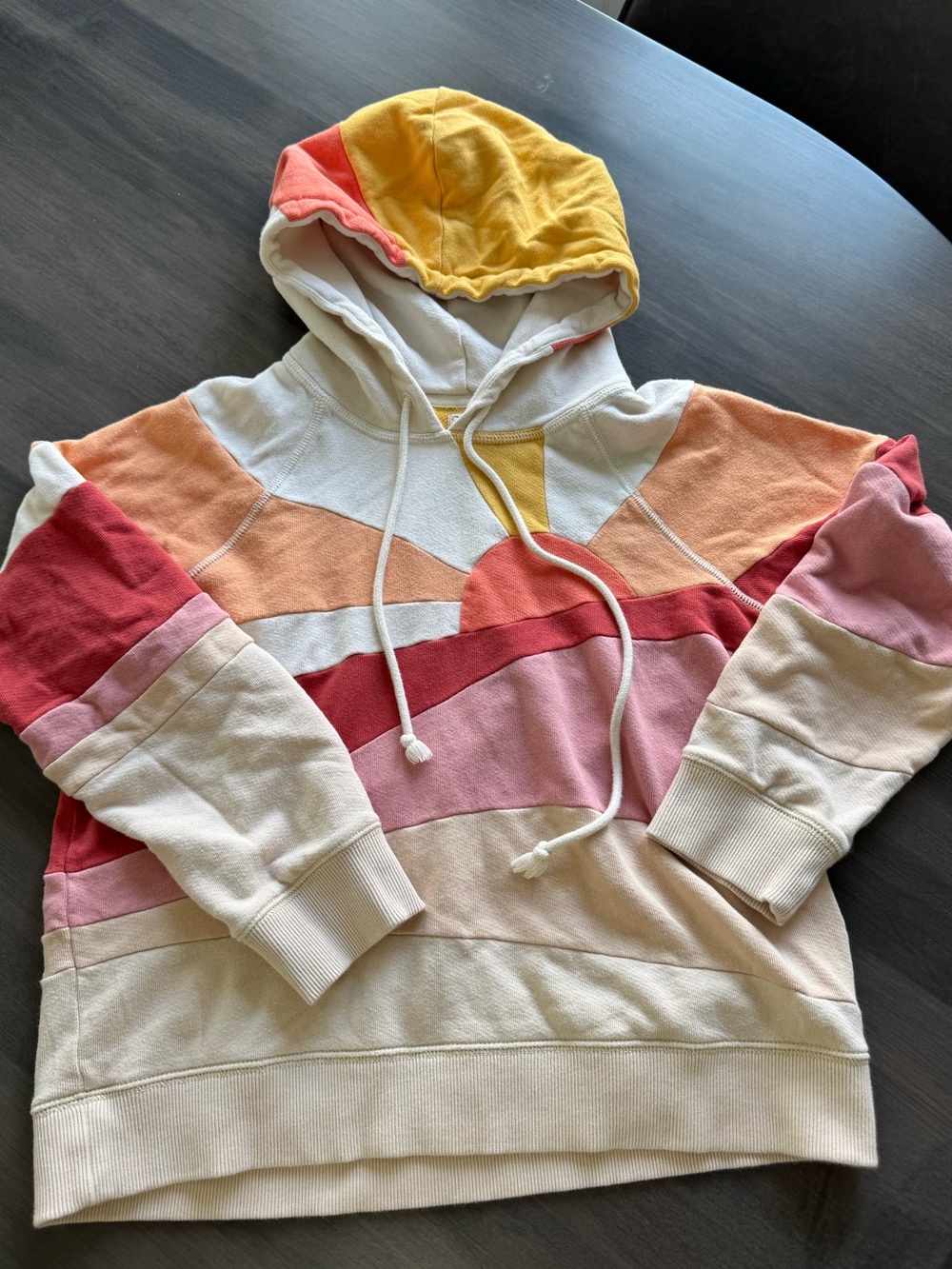 Faherty Soleil Cotton Hoodie - Medium - Picture 2 of 7